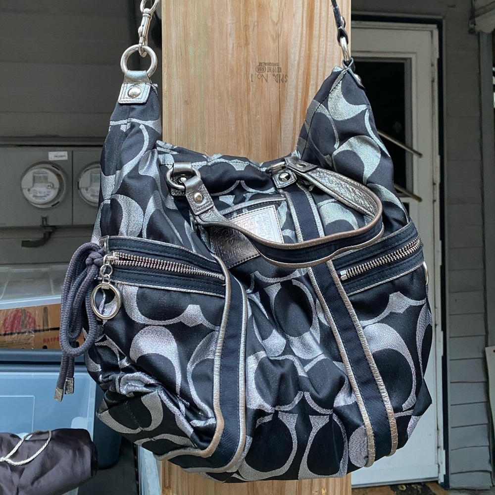 Coach Poppy Duffel Crossbody Purse